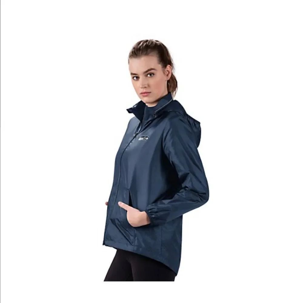 Seattle Seahawks NFL Women's Light Weight Jacket - Picture 2 of 16